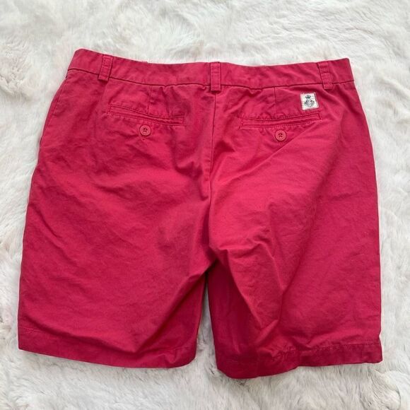 Tommy Hilfiger Bermuda Chino Shorts Nantucket Red Classic Preppy size 10 - Picture 2 of 12